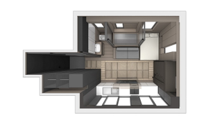 Illustration for article titled I Can't Believe All the Features Mashed Into This Micro-Apartment